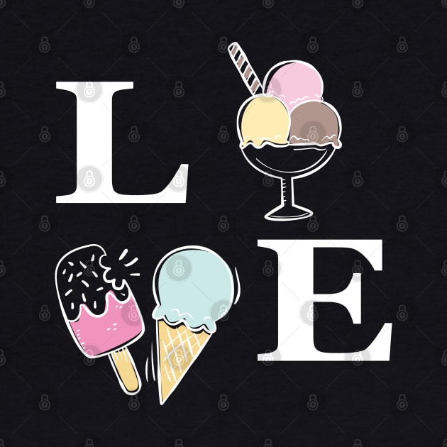 Ice Cream - Love by KC Happy Shop